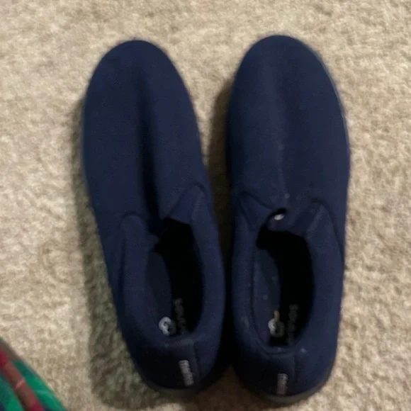 Classic Navy Women's Slip-On Loafers - Picture 8 of 9